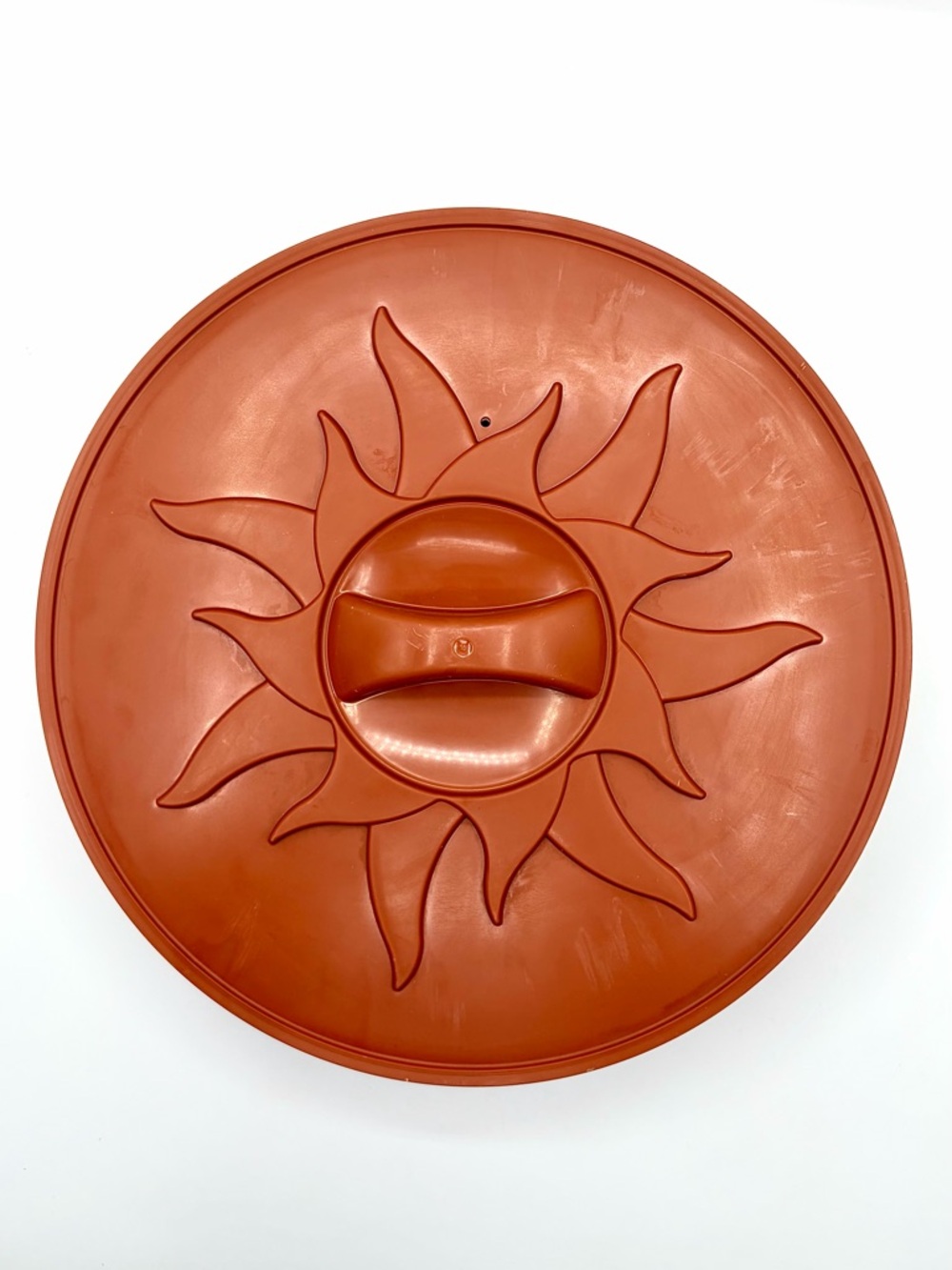 Nordic Ware Terracotta Tortilla and Pancake Warmer With Lid - Sun Pattern